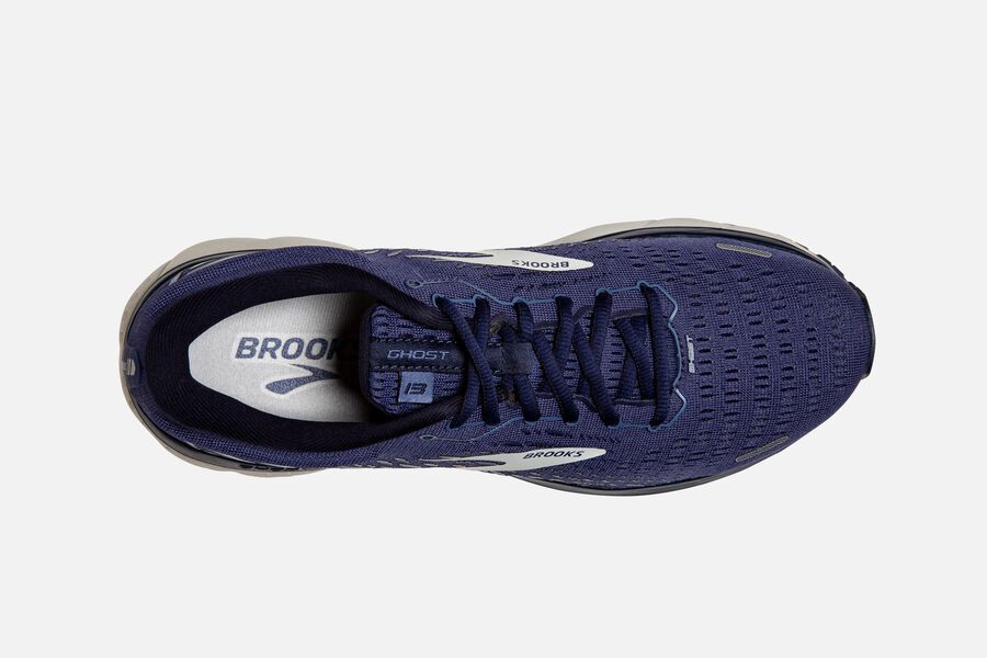 Brooks Ghost 13 Road Löparskor Herr - Marinblå/Silver - 1804-ZSMAQ